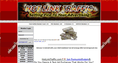 Desktop Screenshot of hotlinktraffic.com